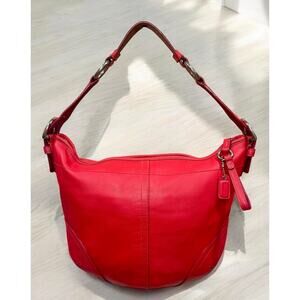 Vintage Coach 3651 Soho Medium Leather Hobo Bag